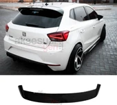 Seat İbiza 2017-2019 Arası Spoiler Parlak Siyah Boyalı İthal Ürün Plastik - 2