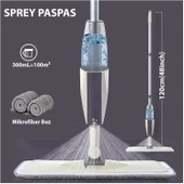 HyMark Sprey Mop Su Deterjan Hazneli 360 Derece Dönen Mikrofiber Bez Temizlik Seti - 1