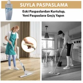 HyMark Sprey Mop Su Deterjan Hazneli 360 Derece Dönen Mikrofiber Bez Temizlik Seti - 6