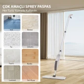 HyMark Sprey Mop Su Deterjan Hazneli 360 Derece Dönen Mikrofiber Bez Temizlik Seti - 8
