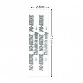 Walker Tape No-Shine Protez Saç Bandı Düz (Parlama Yapmaz) 1'' x 3'' (2,5cm x 7.5cm) 36 Adet - 3