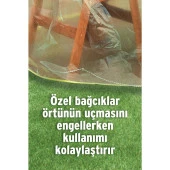 Bahçe Yemek Masası Koruma Örtüsü - Amedeus : 300 x190x100cm thumbnail 4