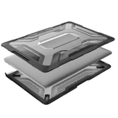 Macbook Air Kılıf 13 inç A1932 (TouchID'li) Darbe Emici OutDoorSC 2018/2019 ile Uyumlu - 4