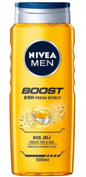 Nıvea Men Duş Jeli Boost 500 Ml - 1