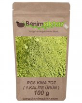 BenimAktar RGS Kına Dünyanın En Kaliteli Kınası 100 Gr - 1