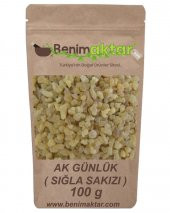 BenimAktar Ak Günlük Sığla Sakızı 100 Gr - 1