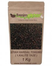 BenimAktar Hardal Tohumu Siyah Yeni Mahsül 1 Kg - 1