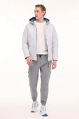 LUMBERJACK ML LUCAS COAT 1N55 4PR ÇİFT YÖNLÜ ERKEK MONT - 12