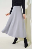 Uzun Scuba Etek Gri thumbnail 2