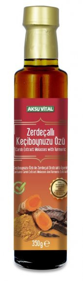 Aksuvital Zerdeçallı Keçiboynuzu Özü 350 gr - 1