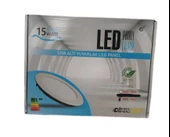 Dimpaled 15 Watt 1200lm Led Panel Lamp 3000-3500K Sıvaaltı Yuvarlak Led Panel thumbnail 2