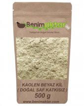 BenimAktar Beyaz Kil Kaolen Kil Toz 500 Gr - 1