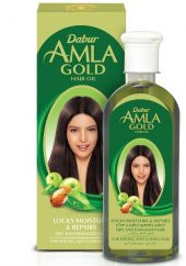 Dabur Amla Gold Dry Damaged Hair Güçlü Saçlar Bakım Yağı 200 ml - 1