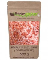 BenimAktar Gerçek Himalaya Tuzu Tane Değirmenlik 500 Gr - 1