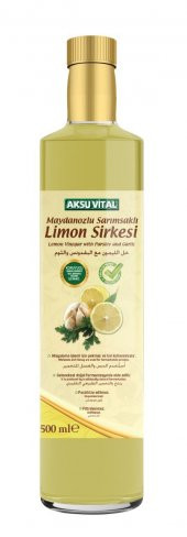 Aksuvital Maydanoz Sarımsak Limon Sirkesi 500 ml - 1