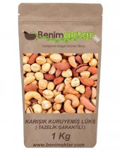 BenimAktar Karışık Lüks Kuruyemiş Tazelik Garantili 1 Kg - 1