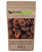 BenimAktar Malatya Gün Kurusu Siyah Kayısı 500 Gr - 1