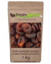 BenimAktar Malatya Gün Kurusu Siyah Kayısı 1 Kg - 1