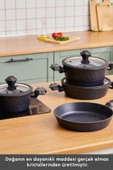 Karaca Biodiamond Antibakteriyel Kulplu İndüksiyon Tabanlı 7 Parça Tencere Seti thumbnail 5