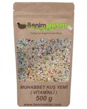 BenimAktar Muhabbet Kuş Yemi Vitaminli 500 Gr - 1