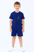 ERKEK ÇOCUK ŞORTLU TAKIM SIRT BASKILI CEP DETAYLI B19 - 9