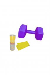 Avessa 1 Kg Dambıl 1 Adet & Pilates Bandı Egzersiz Seti - 1