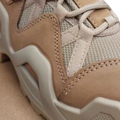 VANEDA 1285 Nubuk Yazlık Kısa Bej  Soğuğa Karşı Koruma Arazi Outdoor Trekking Asker Botu - 2