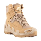 VANEDA1192 V-Clutch Pro Mid On Duty Bej Nubuk Kısa Dry-Tex Su Geçirmez Soğuğa Karşı Koruma Arazi Outdoor Trekking Botu - 1