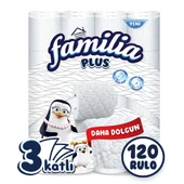 Familia Plus Tuvalet Kağıdı 120 Rulo (40 RULO X 3 PAKET) - 1
