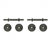 Voit 11,5 Kg Kauçuk Kaplı Dumbell Set - 1