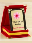 Yılın En İyi Kadını Plaketi - Kadınlar Günü Plaketi ( Mini Plaket ) - 1