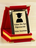 Yılın En İyi Öğrencisi Plaketi - Mezuniyet Plaketi ( Mini Plaket ) - 1