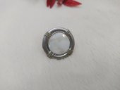 Hdmarketim Kadın Yüzük Dogal Beyaz Akik Taşlı Ayarlanabilir Ölçü thumbnail 1