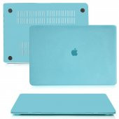 McStorey Macbook Air ile Uyumlu Kılıf HardCase A1932 2018/2019 Mat - 1