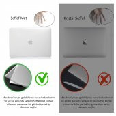 McStorey Macbook Air ile Uyumlu Kılıf HardCase A1932 2018/2019 Mat - 3