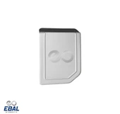Vw T4 Transporter Krom Depo Kapağı 1995-2003 Uyumlu Paslanmaz Çelik - 2
