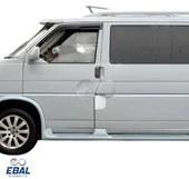 Vw T4 Transporter Krom Depo Kapağı 1995-2003 Uyumlu Paslanmaz Çelik - 3
