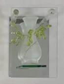 BİBLO AYNALI CAM VAZO NF6-1 ( 7 x 10 x 15 cm ) - 1