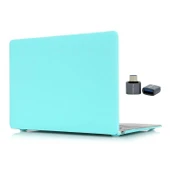 MacBook Pro 15 kılıf A1707 A1990 uyumlu mat sert TPU hard shell ince hafif darbe koruma thumbnail 12