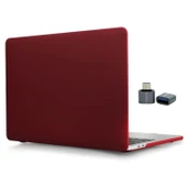 MacBook Pro 15 kılıf A1707 A1990 uyumlu mat sert TPU hard shell ince hafif darbe koruma thumbnail 6