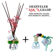 Meczub Mix Serisi Çikolata & Hindistan Cevizi 5 x 50 ml Oval Şişe Bambu Çubuklu Ortam Kokusu - 1
