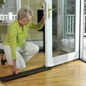 2 Adet Kapı Altı Isı Yalıtım Süngeri Çift Yönlü KapıAltı Rüzgar Önleyici Oda Kapısı Altı Isı Tamponu thumbnail 1