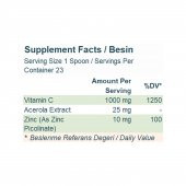 WiseLab Vitamin C 1000mg 30 Bitkisel Kapsül - 3