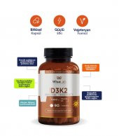 WiseLab Vitamin D3 + K2 90 Tablet - 2