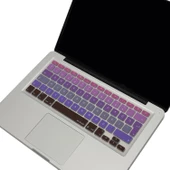 Macbook Air Pro Klavye Koruyucu (Türkçe Q) Ombre (Eski USB’li Model 2008/2017 yılı) ile Uyumlu - 11