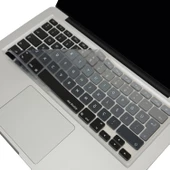 Macbook Air Pro Klavye Koruyucu (Türkçe Q) Ombre (Eski USB’li Model 2008/2017 yılı) ile Uyumlu - 3
