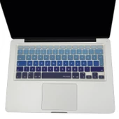 Macbook Air Pro Klavye Koruyucu (Türkçe Q) Ombre (Eski USB’li Model 2008/2017 yılı) ile Uyumlu - 7