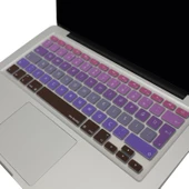 Macbook Air Pro Klavye Koruyucu (Türkçe Q) Ombre (Eski USB’li Model 2008/2017 yılı) ile Uyumlu - 8