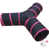 Üç Yollu Kedi Tüneli Pembe - 1