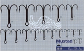 Mustad Olta İğnesi 3549D 50li  Standart NO:4-0 thumbnail 2